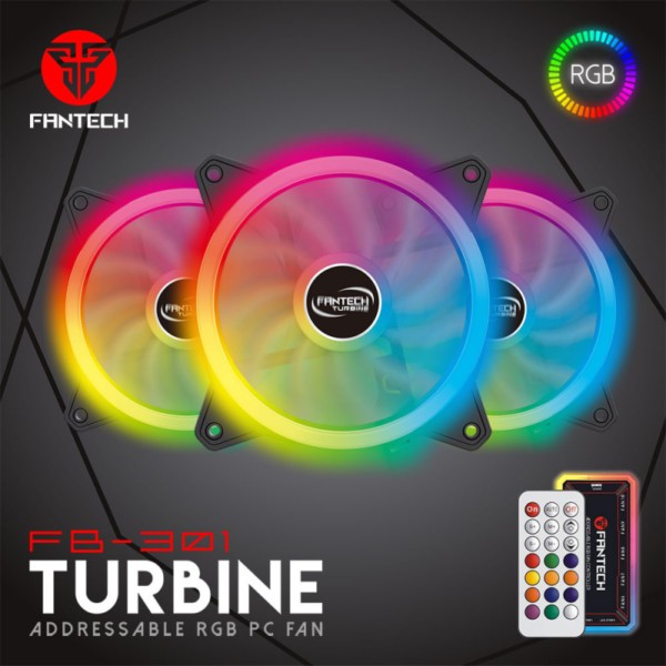 Kuler Fantech RGB FB-301 Turbine