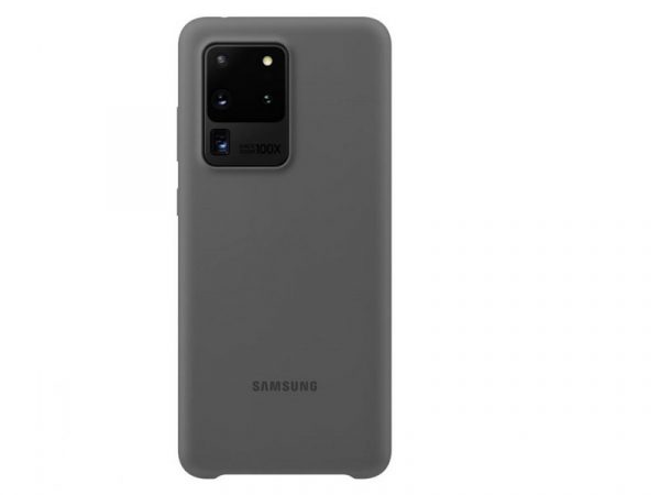Samsung Galaxy S20 Ultra Silikonska Zaštita Siva
