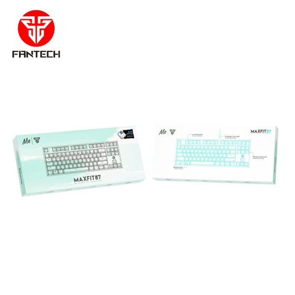 Fantech Tastatura Gejmerska Mehanička Žična MaxFit87 MK856 Mint Edition (Crveni Switch)