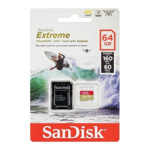 Memorijska Kartica SanDisk SanDisk SDXC 64GB Extreme Micro SD Adapter 160MB/s A2 za GOPRO