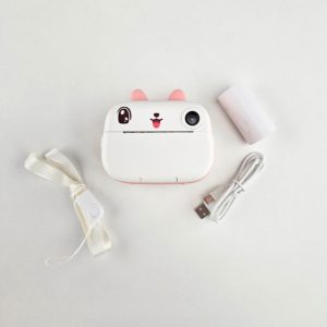 Dečiji Digitalni Fotoaparat sa Štampačem - beli