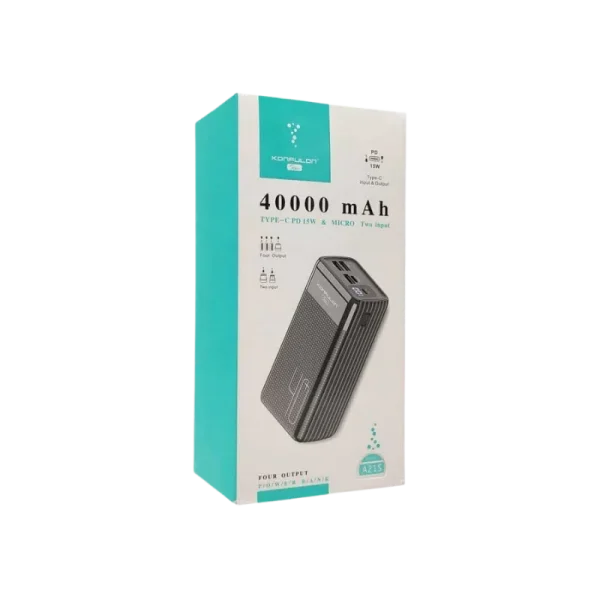 Power Bank KONFULON A21S 40000 mAh 15W TypeC 3.0A Beli