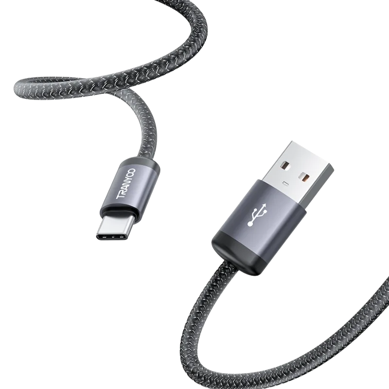 Tranyoo T-S20C 1m – USB-A na USB-C ojačani kabl