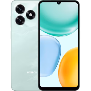 Honor X5c 4/128GB cyan – mobilni telefon na beloj pozadini