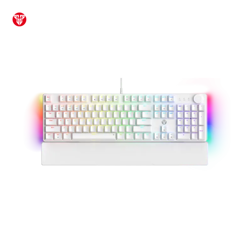 Tastatura-Mehanicka-Gaming-Fantech-MK894-RGB-Maxpower-II-bela-yellow-zest-switch fantech maxpower ii bela mehanička gaming tastatura